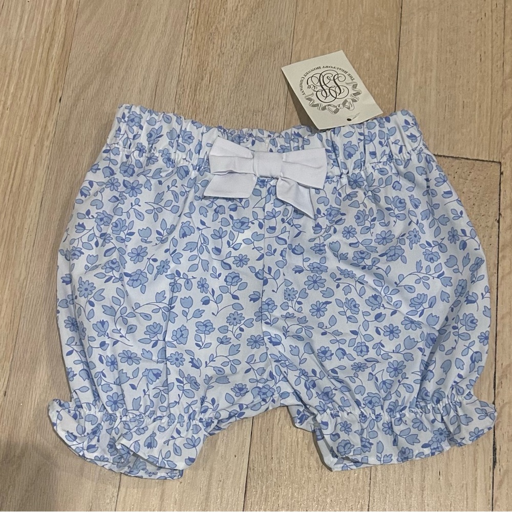Beaufort Bonnet Blue Floral Bloomers 4T